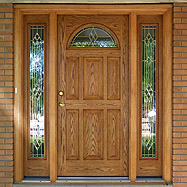 A door is the introduction to your home or your room. Make it beautiful! We can stain wood and fiberglass doors to match any wood in your home or paint them any color you dream of!