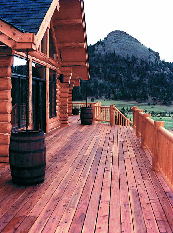 A log home is an investment in natural beauty and history.